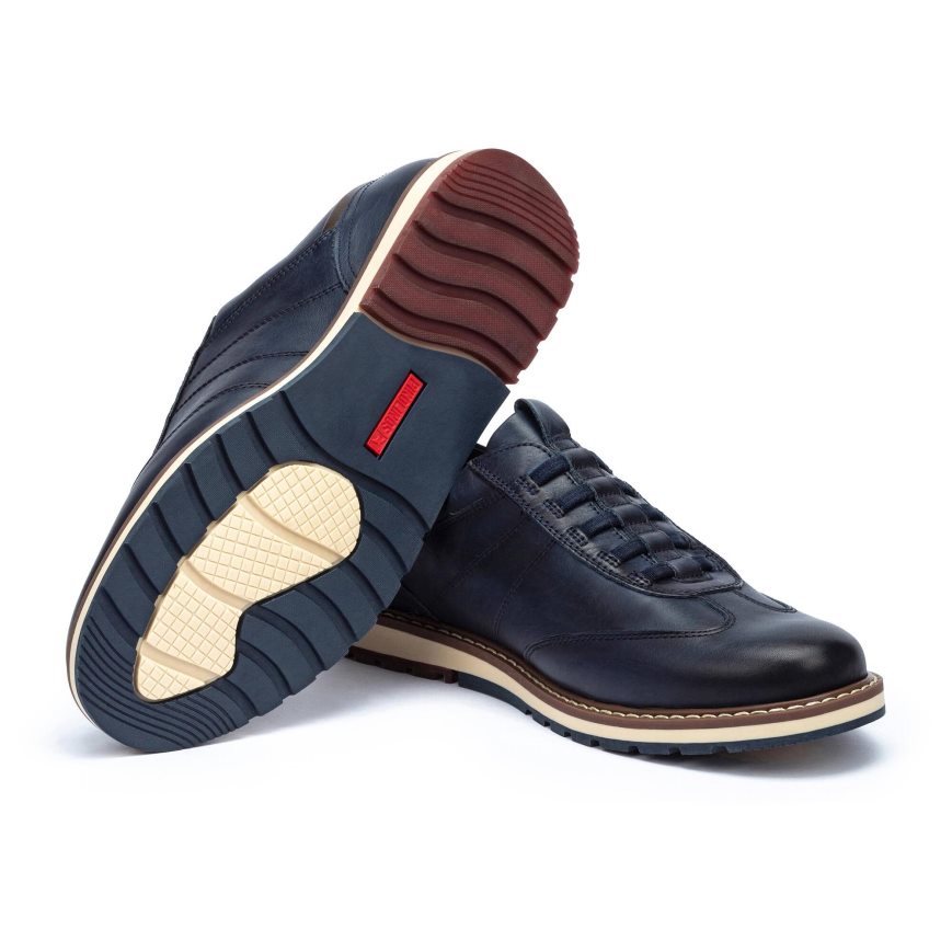 Men's Pikolinos BERNA Casual Shoes Blue | NZ OA29873